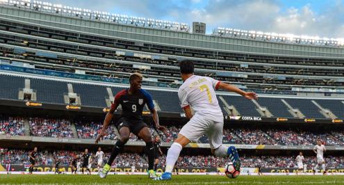 الولايات المتحدة تهزم كوبا في مباراة كرة قدم تاريخية